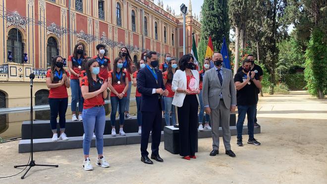 Imagen del acto celebrado en San Telmo (Sevilla).