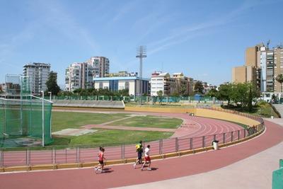 Imagen de una pista de atletismo.
