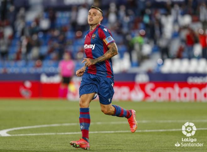 Gol de Roger ante el Cádiz (Foto: LaLiga)