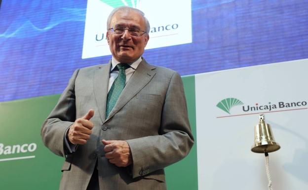 Manuel Azuaga, presidente de Unicaja Banco (Foto: EFE).