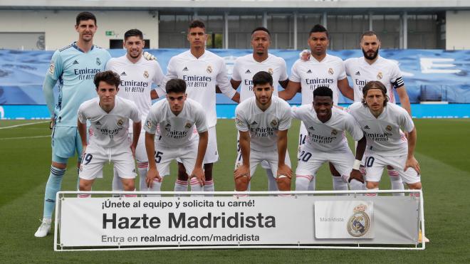 Once del Real Madrid ante el Villarreal (Foto: RMCF).