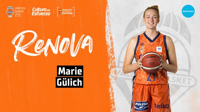 El Valencia Basket renueva una campaña a la interior alemana Gülich
