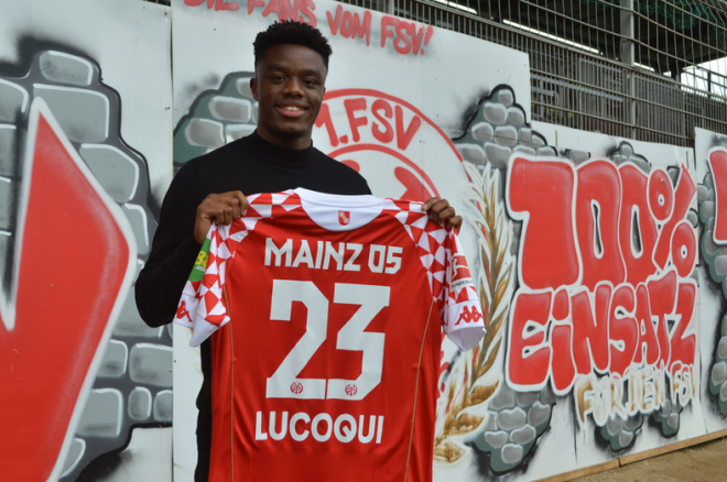 Anderson Lucoqui, nuevo jugador del Mainz 05 (Foto: FSV Mainz 05).