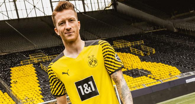 El Borussia Dortmund ya ha estrenado su primera equipación para la 21/22.
