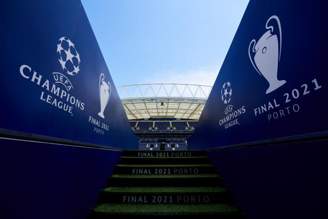 La final de la Champions League 2021 se disputó en el Estádio do Dragão (Oporto).