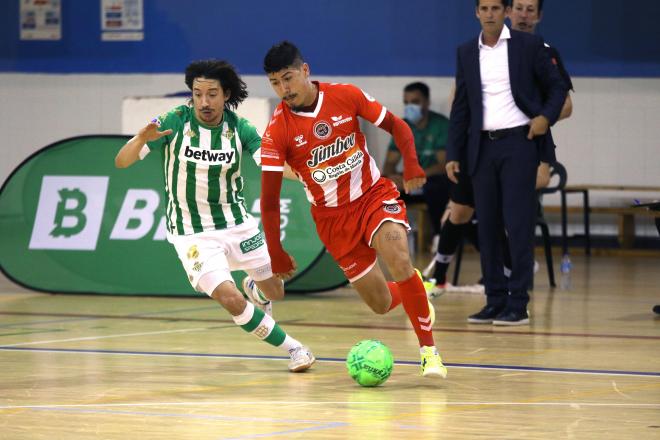 Imagen del partido (Foto: Real Betis Futsal).