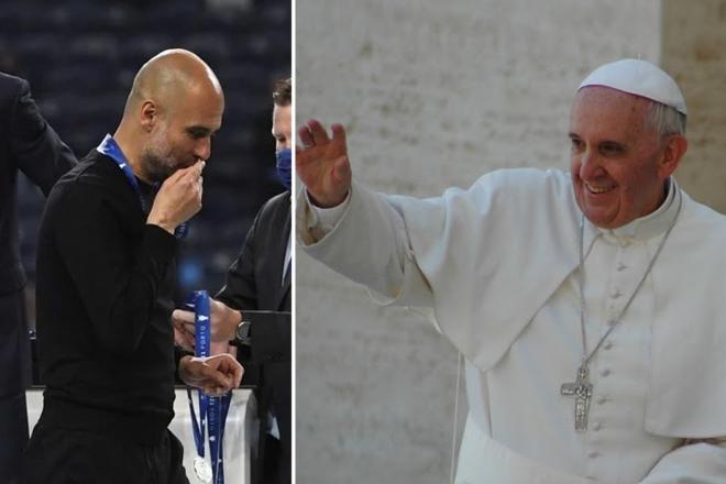 El Papa Francisco apoya el gesto de Guardiola.