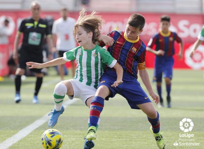 Un lance del Barça-Betis de LaLiga Promises (Foto: LaLiga)