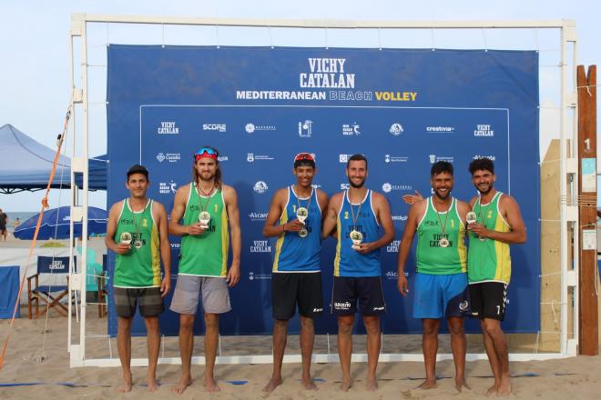 Ya hay campeones de la 1º prueba del Circuito ‘Vichy Catalan’ Mediterranean Beach Volley