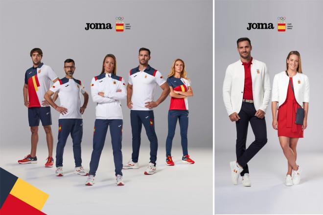 Joma presenta la ropa oficial de España en Tokio 2020.