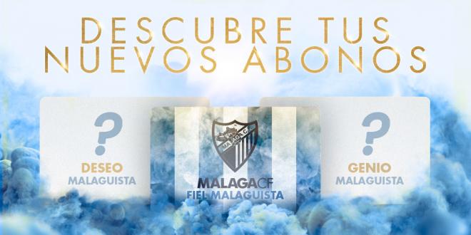 Imagen de la nueva campaña de abonos del Málaga para la temporada 21/22 (Foto: Málaga CF).