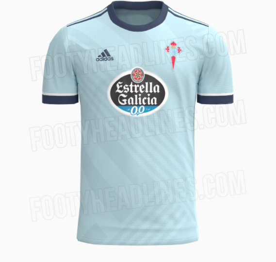 Equipación del Celta para la temporada 2021/22 (Foto: Footy headlines).