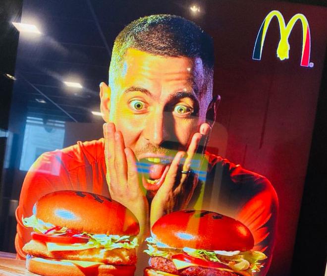 Imagen promocional de Hazard con McDonald's.