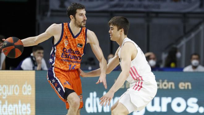 Real Madrid-Valencia Basket (Foto: EFE)