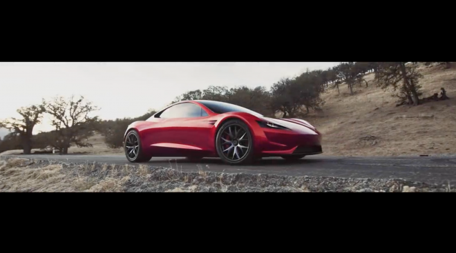 Tesla Roadster.