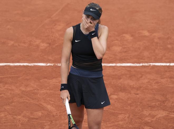 Paula Badosa, en Roland Garros (Foto: EFE).