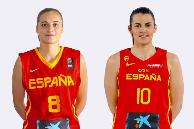 Leticia Romero y Ángela Salvadores, convocadas para la burbuja paralela de España en el Eurobaske