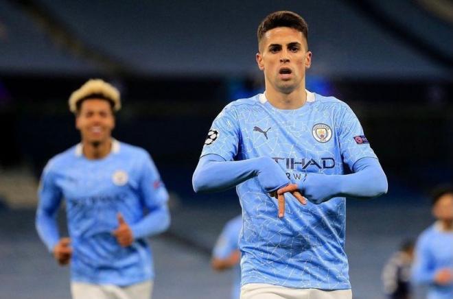 Joao Cancelo celebrando un gol (Foto: Instagram)