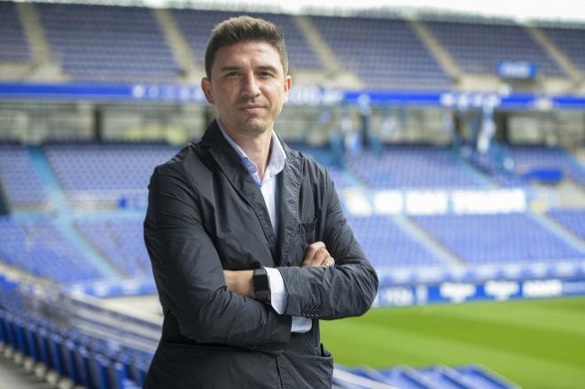 Rubén Reyes, nuevo director deportivo del Real Oviedo (Foto: Real Oviedo).