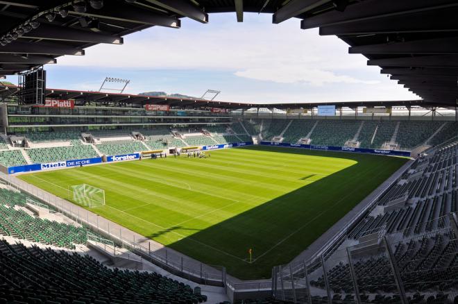 El Kybunpark es un estadio multiusos ubicado en la ciudad de St. Gallen, en Suiza.