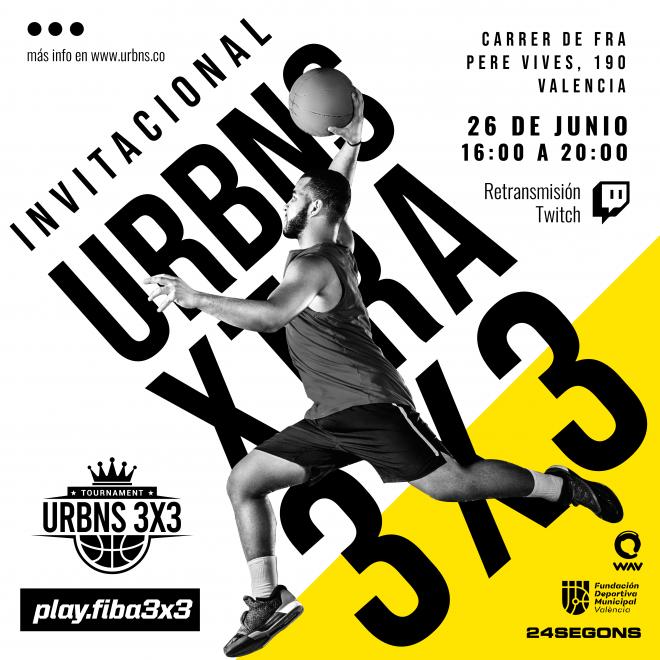 Los mejores equipos de baloncesto 3x3 estatal visitan Valencia este fin de semana