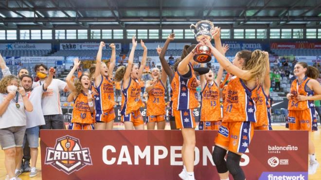 Valencia Basket consigue el primer título del Campeonato de España de su historia