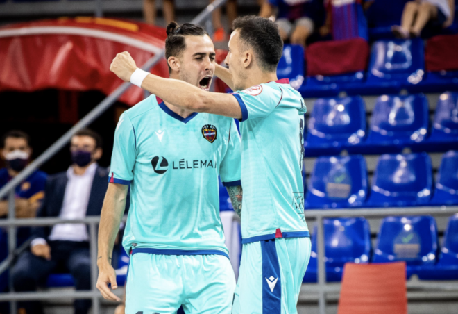 Victoria del Levante FS ante el Barcelona