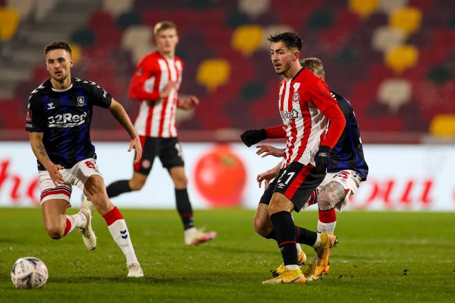 Dervisoglu, con el Brentford (Foto: Cordon Press)