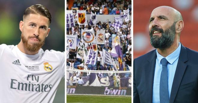 Sergio Ramos, la afición del Madrid y Monchi