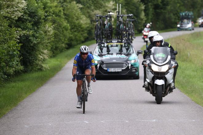 Cavendish, durante el Tour (Foto: EFE).