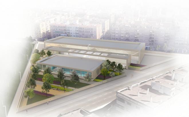 Polideportivo que el Valencia CF construirá en Benicalap (Foto: ElDesmarque)