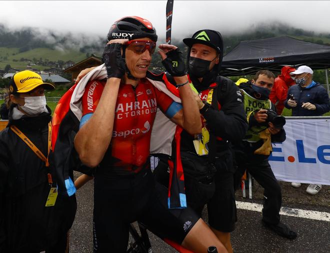 El belga Dylan Teuns, campeón de la octava etapa del Tour de Francia 2021 (Foto: Cordon Press).