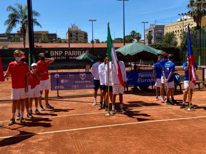 Italia se lleva el Campeonato europeo de Tenis sub 14 en Valencia