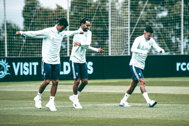 Entrenamiento del equipo (Foto: RC Celta).