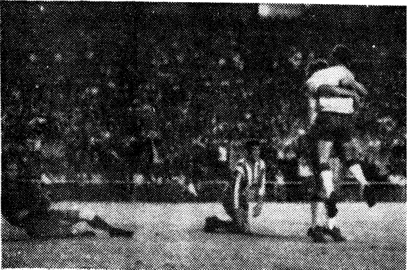 Celebración del gol de Villa en la final de la Copa de 1964