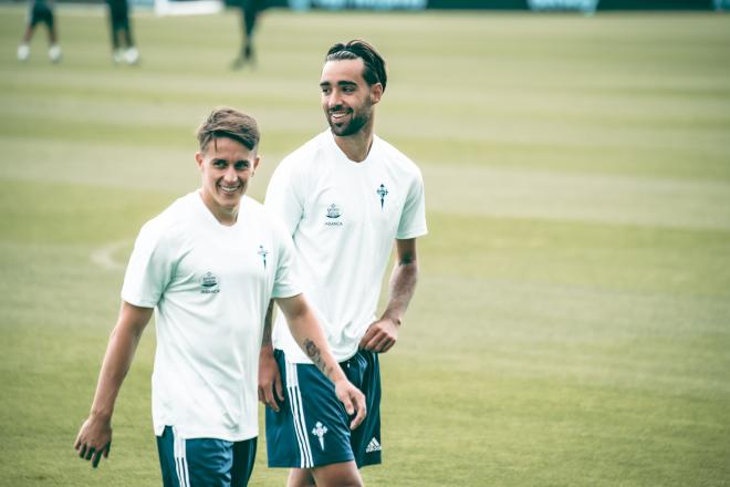 Brais Méndez y Cervi (Foto: RC Celta).