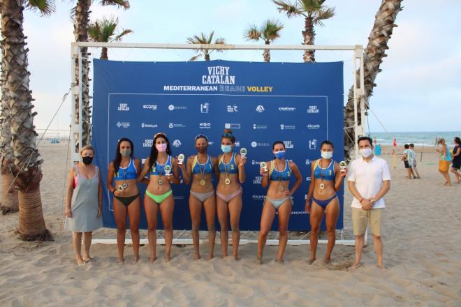 Canet corona a las parejas Seguí-Garrido y Natali-Mahia en la 5º prueba del Circuito de Beach Vol