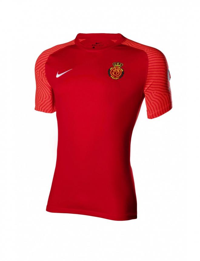 Camiseta local del RCD Mallorca para la temporada 2021/22.