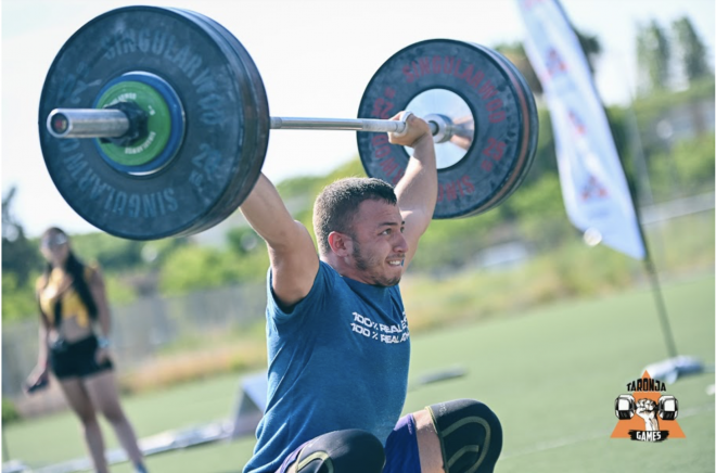 Atleta participando en los Taronja Games