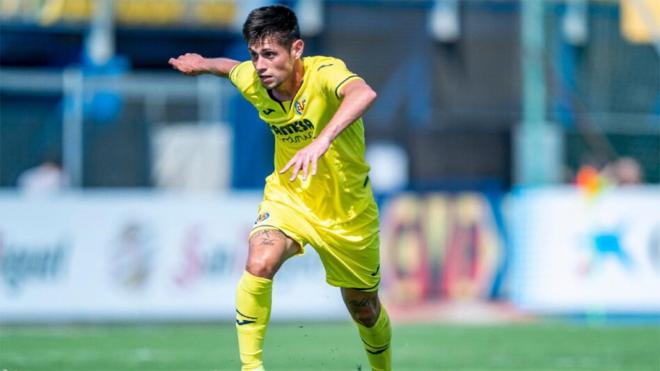 Carlos Beitia con el Villarreal.