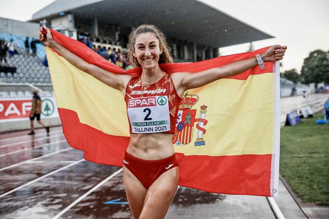 Claudia Conte, subcampeona de Europa sub23