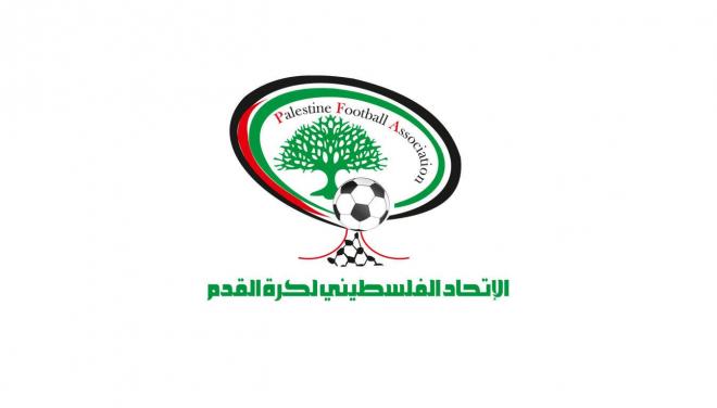 Logo de la Asociación Palestina de Fútbol (PFA).