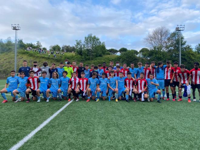 Final del Cadete vasco entre el Antiguoko y el Athletic Club (Foto: SK Antiguoko).