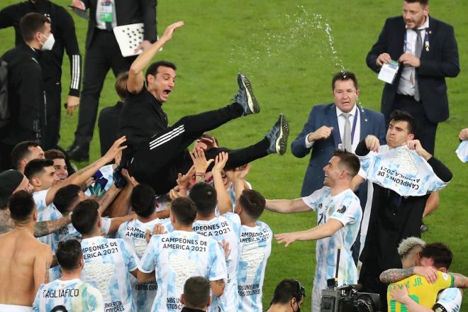 Lionel Scaloni, ex del Dépor, lleva a Argentina a ganar la Copa América (Foto: EFE).