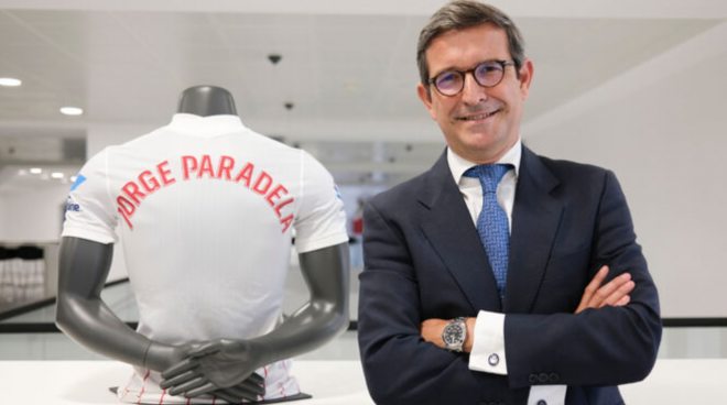 Jorge Paradela, director de negocio del Sevilla FC.(Foto: SFC).