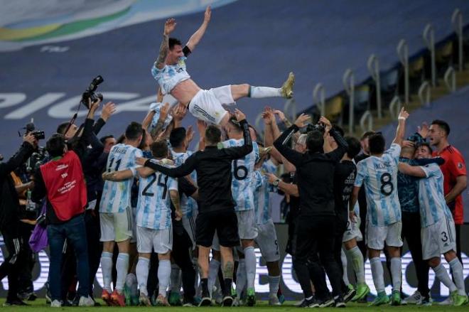 Messi campeón Copa América