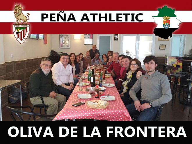 La Peña Athletic Club Oliva de la Frontera, situada en Badajoz.