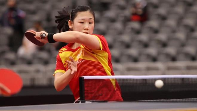 María Xiao entrenando de cara a los Juegos Olímpicos.