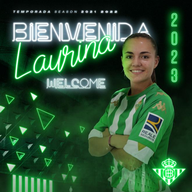 Laurina, nueva jugadora del Betis Féminas.