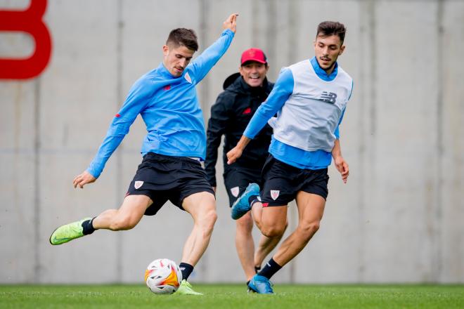 Entrenamiento del Athletic en Lezama (Foto: Athletic Club).